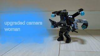 LEGO upgraded camera woman tutorial / 레고 업그레이드 카메라 우먼 튜토리얼 (재업로드)