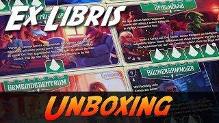 Ex Libris - Brettspiel Unboxing [deutsch] | Abenteuer Brettspiele