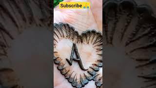 Heart sape shorts mehndi design #viral #shorts #youtubeshorts #subscribe #tranding #mehndi #views