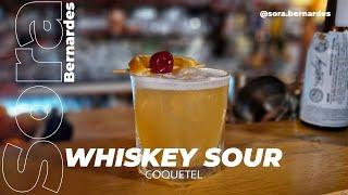 Coquetel Whiskey Sour #sorabernardesgastropub