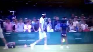 Benoit Paire-Millman break point reaction