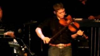 Jake Simpson on the fiddle at the Opry