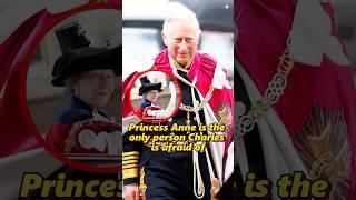 Did you know that Princess Anne is the only person Charles is afraid of?#shorts #royal #king #anne