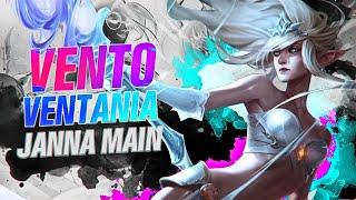 VentoVentania "CHALLENGER JANNA" Montage | Best Janna Plays