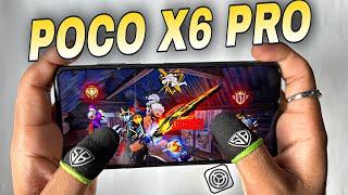 Poco X6 Pro gaming test with handcam 3 finger (free fire highlights)