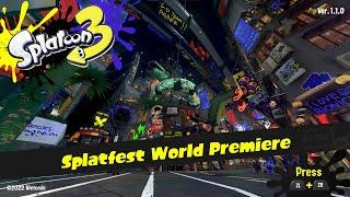 Splatoon 3 Splatfest World Premiere Gameplay