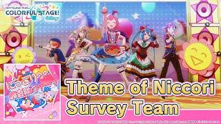 HATSUNE MIKU: COLORFUL STAGE! – Theme of Niccori Survey Team by Jizasu-P 3DMV