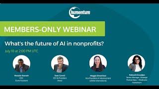 What is the future of AI in nonprofits?