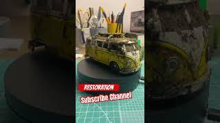 Car Restoration: From Rusty to Shiny  #restoration  #diecast  #accidentcar  #abandoned   #rusty