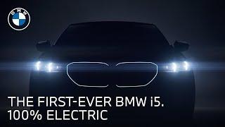 The First-Ever All-Electric BMW i5 Teaser