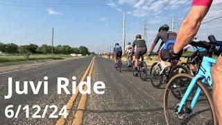 Juvi Group Ride Road Cycling San Antonio 6-12-2024