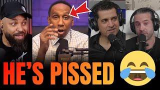 Stephen A. Smith LOSES IT After PBD Podcast Calls Him Out as Flip Flopper 