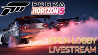 FH5 | Starting the game FINALLY | PIMP MY RIDES & RACES | OPEN LOBBY LIVESTREAM