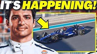 Carlos Sainz's HUGE REVENGE on Ferrari After Post-Season TEST With Williams Got LEAKED Abu Dhabi GP!