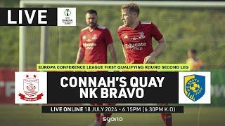 LIVE FOOTBALL | Connah's Quay Nomads v NK Bravo | Europa Conference League First Qualifying Round...