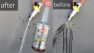 Redline complete fuel system cleaner fixed clogged fuel injector?