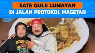 #106 MAKAN MANJA Sate Gule Lumayan Di Jalan Protokol Magetan