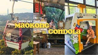 Taipei Day Trip: MAOKONG GONDOLA | Taiwan DIY Travel Vlog | Zhinan Temple | Stinky Tofu | Taiwan Tea