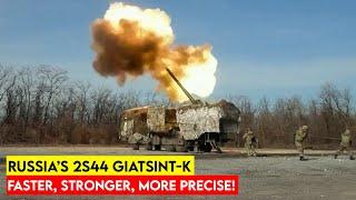 Russia Unveils New Advanced 2S44 Giatsint-K—A Response to Western Artillery?