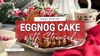 Eggnog Cake Recipe