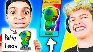 ER muss ALLES KAUFEN was KLEINER BRUDER MAX ZEICHNET (-499€)  in Brawl Stars