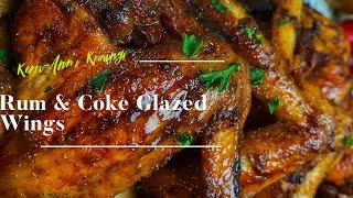 RUM & COKE GLAZED WINGS RECIPE