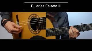 Flamenco Guitar: Techniques, Theory and Etudes. Bulerias Falseta III