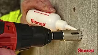 Starrett Diamond Grit Holesaw