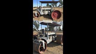 Online Auction! Bid on Featured Lot 122: Austin Western Roller /  Fordson Tractor.