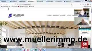 Beste Immobilienmakler Website erstellen ↗️ Benno Müller Immobilien jetzt auf Google Seite 1 Platz 6