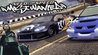 Зажигательные погони от копов и схватка с Эрлом Evo vs Eclipse Need for Speed Most Wanted