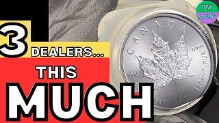 3 Coin Shops say: They’ll ONLY PAY this much for my silver