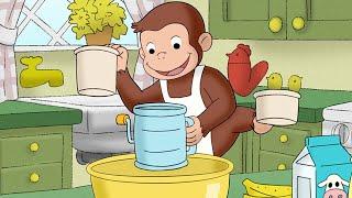 Jorge hace pan de plátano | Jorge El Curioso | Dibujos Animados en Español