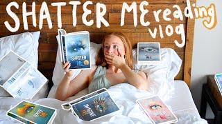 Reading the entire Shatter Me series for the first time!