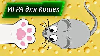 Осторожно!!! МЫШЬ!!! Игра для кошек! A game for cats!