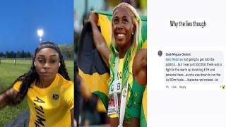 Elaine Thompson Herah React & Expose Lies About Demanding Shelly Ann Leg Of The 4*100 Relay