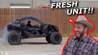 Rick gets a BRAND NEW 2022 Can-AM Maverick X3 XRS RR and a SURPRISE!