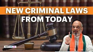 3 New Criminal Laws Kick In From Today: All You Need To Know