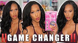  OMG!! HOW TO: Make A WIG To ‼️ FIT PERFECTLY‼️  Lace Frontal Wig Making Tutorial