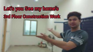 #Hamza Sattar Velog || construction work in my house on 3rd Floor#Hamza sattar entertainment channel