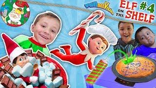 ELF on the SHELF #4 is Floating Magic, Wall Present & Chef Buddy FUNnel V Fam Christmas