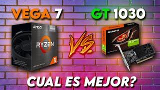 Ryzen 5 5600G: Vega 7 vs GT 1030 ¿Cual Es Mejor?