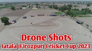 Drone Shots Highlights Village Jatala Cricket Cup 2023 ! Pcworldlive.