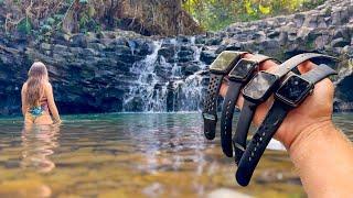 Found 6 Apple Watches At Hawaii Waterfalls! RETURNED to owner! | MicBergsma