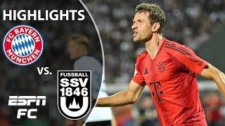 MÜLLER & KANE BOTH SCORE  Bayern Munich vs. SSV Ulm 1846 | German Cup Highlights | ESPN FC