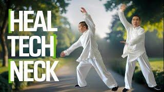 Heal TECH NECK with Holistic Health Tai chi Swing!