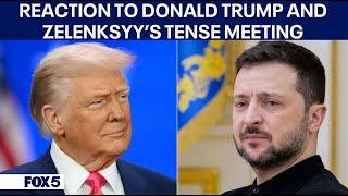 Reaction: President Donald Trump and Ukraine President Zelenskyy's heated meeting | DC News Today