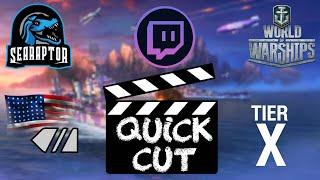World of Warships - Quick Cut: Tier X American Battleship USS Montana (Asymmetric Battles)