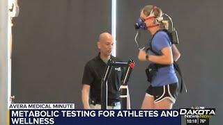 Metabolic testing for athletes and wellness with COSMED K5 at Avera Human Performance Center.