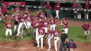 THE FRESHMAN KENDAL DIGGS WALKS IT OFF IN THE 9TH ️(GM 2 Vs Ole Miss) #Arkansas #Baseball